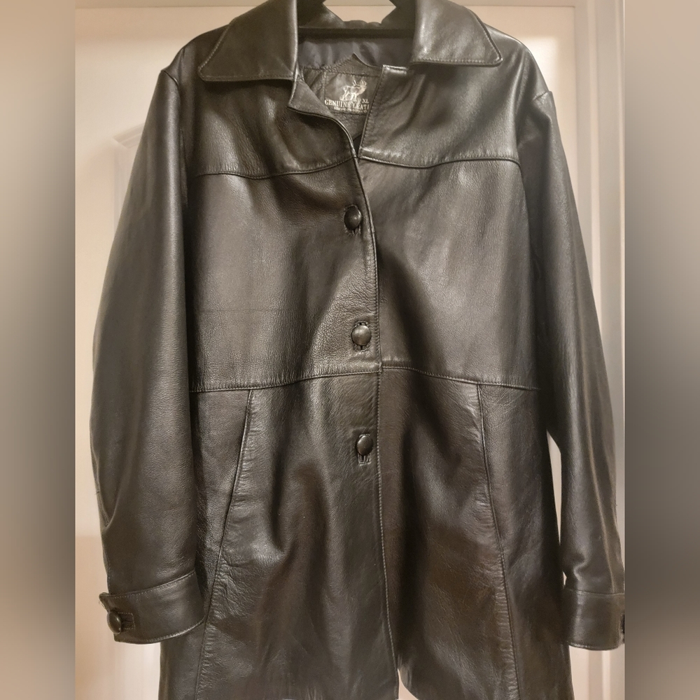 Hecho Mexico Jackets & Coats | Leather Coat Size XL